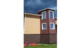 ПАНЕЛЬ КИРПИЧ КЛИНКЕРНЫЙ, ЦВЕТ КРАСНЫЙ