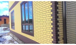 ПАНЕЛЬ КИРПИЧ КЛИНКЕРНЫЙ, ЦВЕТ ЖЕЛТЫЙ