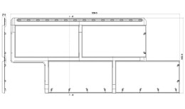 ПАНЕЛЬ НЕАПОЛЬ ЭКО, ЦВЕТ ТЕРРАКОТОВЫЙ