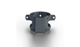 Держатель трубы (на дерево) МЕТАЛЛ ПРОФИЛЬ Foramina Freeze D100 Grey