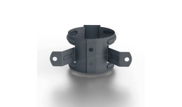Держатель трубы (на дерево) МЕТАЛЛ ПРОФИЛЬ Foramina Freeze D100 Grey