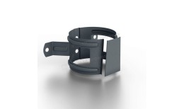 Держатель трубы (на дерево) МЕТАЛЛ ПРОФИЛЬ Foramina Freeze D100 Grey