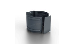 Держатель трубы (на кирпич) МЕТАЛЛ ПРОФИЛЬ Foramina Freeze D100 Grey