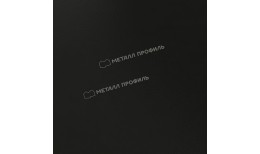 Держатель желоба МЕТАЛЛ ПРОФИЛЬ PURMAN BLACK EDITION D125х280 Ral 9005