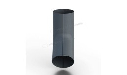 Колено сливное МЕТАЛЛ ПРОФИЛЬ Foramina Freeze D100 Grey