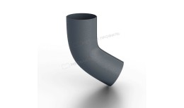 Колено трубы МЕТАЛЛ ПРОФИЛЬ Foramina Freeze D100 Grey