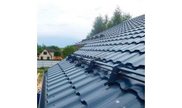 Металлочерепица МЕТАЛЛ ПРОФИЛЬ Монтекристо-SL (VALORI-20-Violet-0.5)