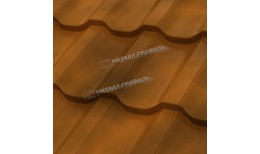 Металлочерепица МЕТАЛЛ ПРОФИЛЬ Трамонтана-S (КЛМА-02-Anticato-0.5)