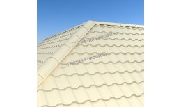 Металлочерепица МЕТАЛЛ ПРОФИЛЬ Трамонтана-S NormanMP (ПЭ-01-1014-0.5)