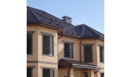 Металлочерепица МЕТАЛЛ ПРОФИЛЬ Трамонтана-S (PURMAN-20-RR32-0.5)