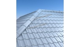 Металлочерепица МЕТАЛЛ ПРОФИЛЬ Трамонтана-SL (PURMAN-20-Galmei-0.5)