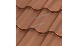 Металлочерепица МЕТАЛЛ ПРОФИЛЬ Трамонтана-X (PURMAN-20-Argillite-0.5)