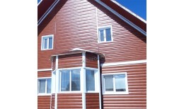 Сайдинг МЕТАЛЛ ПРОФИЛЬ Lбрус-15х240 (ECOSTEEL-01-МореныйДуб-0.5)