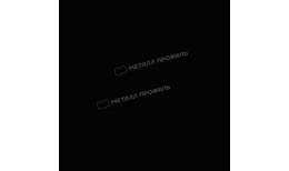 Сайдинг МЕТАЛЛ ПРОФИЛЬ Lбрус-15х240 (ПЭ-01-9005-0.45)