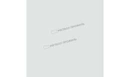 Сайдинг МЕТАЛЛ ПРОФИЛЬ Lбрус-XL-14х335 (ПЭ-01-9003-0.45)