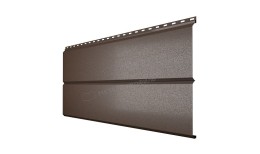 Сайдинг МЕТАЛЛ ПРОФИЛЬ Lбрус-XL-14х335 (VALORI-20-DarkBrown-0.5)