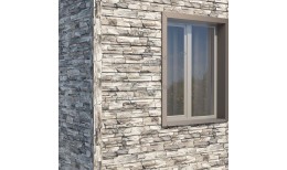 Сайдинг МЕТАЛЛ ПРОФИЛЬ СК-14х226 (ECOSTEEL-01-Белый Камень ПР-0.5)