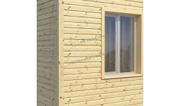 Сайдинг МЕТАЛЛ ПРОФИЛЬ СК-14х226 (ECOSTEEL_T-12-Орех-0.45)