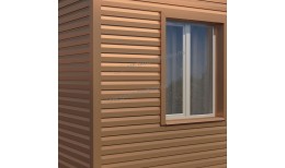 Сайдинг МЕТАЛЛ ПРОФИЛЬ СК-14х226 (PURMAN-20-Argillite-0.5)