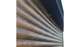 Сайдинг МЕТАЛЛ ПРОФИЛЬ Woodstock-28х330 (ECOSTEEL_T-01-ЗолотойДуб-0.5)