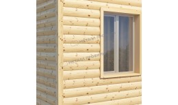 Сайдинг МЕТАЛЛ ПРОФИЛЬ Woodstock-Н-28х330 (ECOSTEEL_T-12-Орех-0.45)