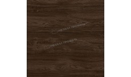 Сайдинг МЕТАЛЛ ПРОФИЛЬ Woodstock-Т-28х330 (ECOSTEEL_MA-01-МореныйДуб-0.5)