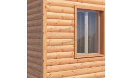 Сайдинг МЕТАЛЛ ПРОФИЛЬ Woodstock-Т-28х330 (ECOSTEEL_T-12-Золотой Орех-0.45)