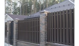 Штакетник металлический МЕТАЛЛ ПРОФИЛЬ ELLIPSE-O 19х126 (ПЭД-01-8017\8017-0.45)