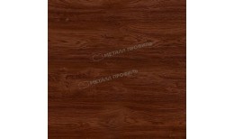 Штакетник металлический МЕТАЛЛ ПРОФИЛЬ LАNE-T 16,5х99 (ECOSTEEL-01-МореныйДуб-0.5)