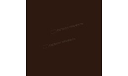 Труба водосточная с коленом МЕТАЛЛ ПРОФИЛЬ БЮДЖЕТ 76х102х1000 Ral 8017