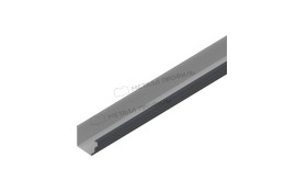 Желоб водосточный МЕТАЛЛ ПРОФИЛЬ БЮДЖЕТ 120х86х3000 Ral 7024