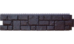 Фасадная панель ЯФАСАД Екатерининский камень (Уголь)