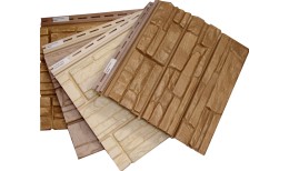 Фасадная панель ЯФАСАД Крымский сланец (Уголь)