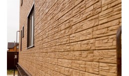 Фасадная панель ЯФАСАД Демидовский Кирпич (Песок)