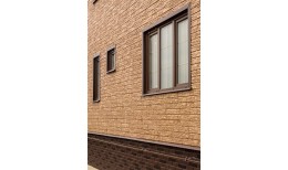 Фасадная панель ЯФАСАД Демидовский Кирпич (Песок)