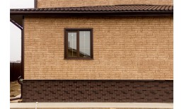 Фасадная панель ЯФАСАД Демидовский Кирпич (Песок)