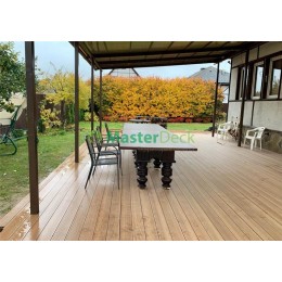 Террасная доска MasterDeck Classic Широкий вельвет (Антрацит)