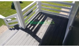 Террасная доска MasterDeck Classic Широкий вельвет (Антрацит)