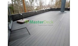 Террасная доска MasterDeck Classic Тиснение (Венге)