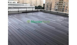 Террасная доска MasterDeck Classic Узкий вельвет (Антрацит)