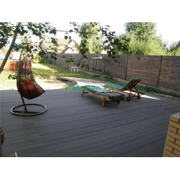 Террасная доска MasterDeck Slim (Антрацит)