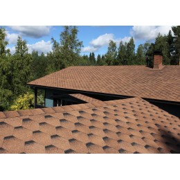 Черепица Katepal Katrilli Осенний красный