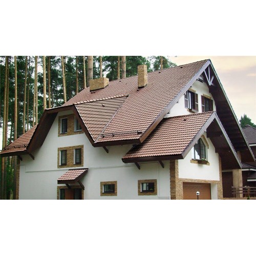 Минеральная черепица Braas Франкфурт