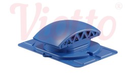 Вентилятор подкровельного пространства с универсальным проходным элементом. Черепаха