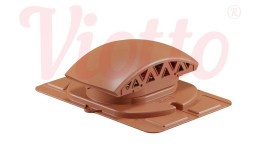 Вентилятор подкровельного пространства с универсальным проходным элементом. Черепаха