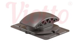 Вентилятор подкровельного пространства с универсальным проходным элементом. Черепаха