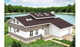 Черепица Ruflex Mint Коричневый
