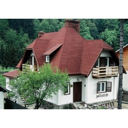 Черепица Ruflex Tab Медный отлив