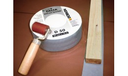 Уплотнительная самоклеющаяся лента из битумкаучука для контробрешетки DELTA® (Дельта) DICHT-BAND D 50