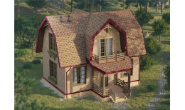 Ламинированная черепица Серия Dragon Europa, светло-коричневый